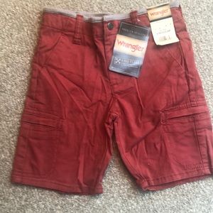 NWT Wrangler boys cargo shorts